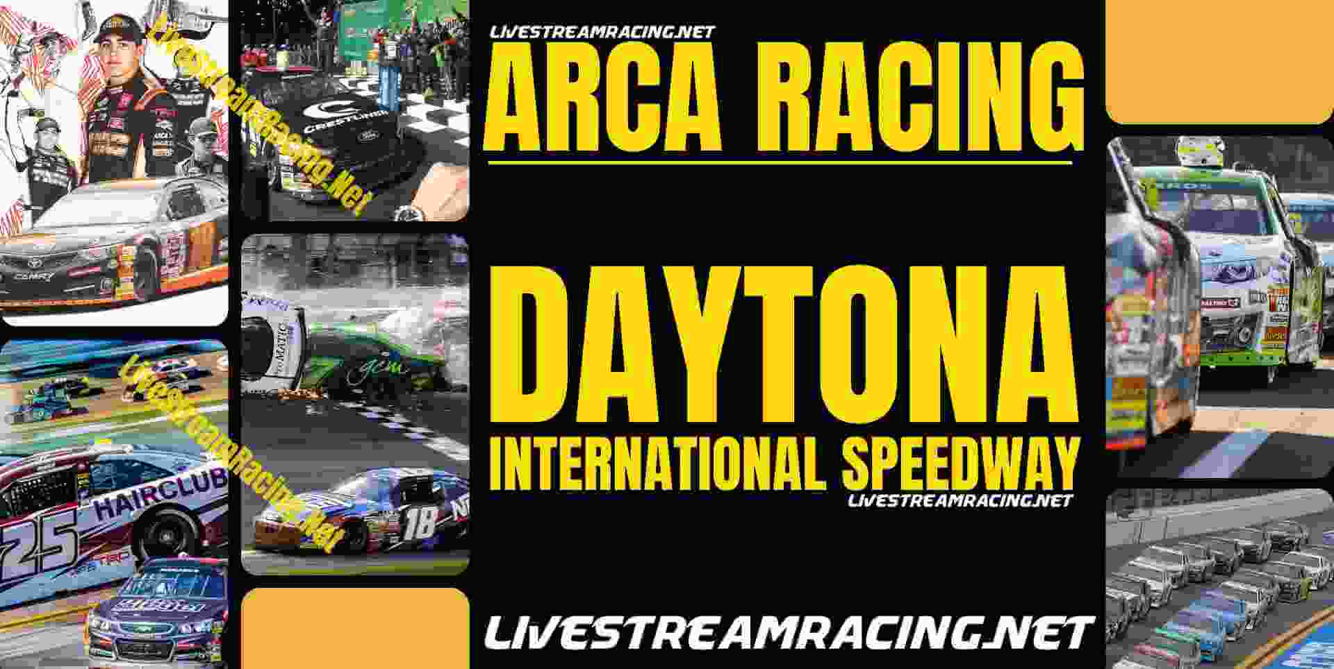 Daytona 200 Live Stream ARCA Menards