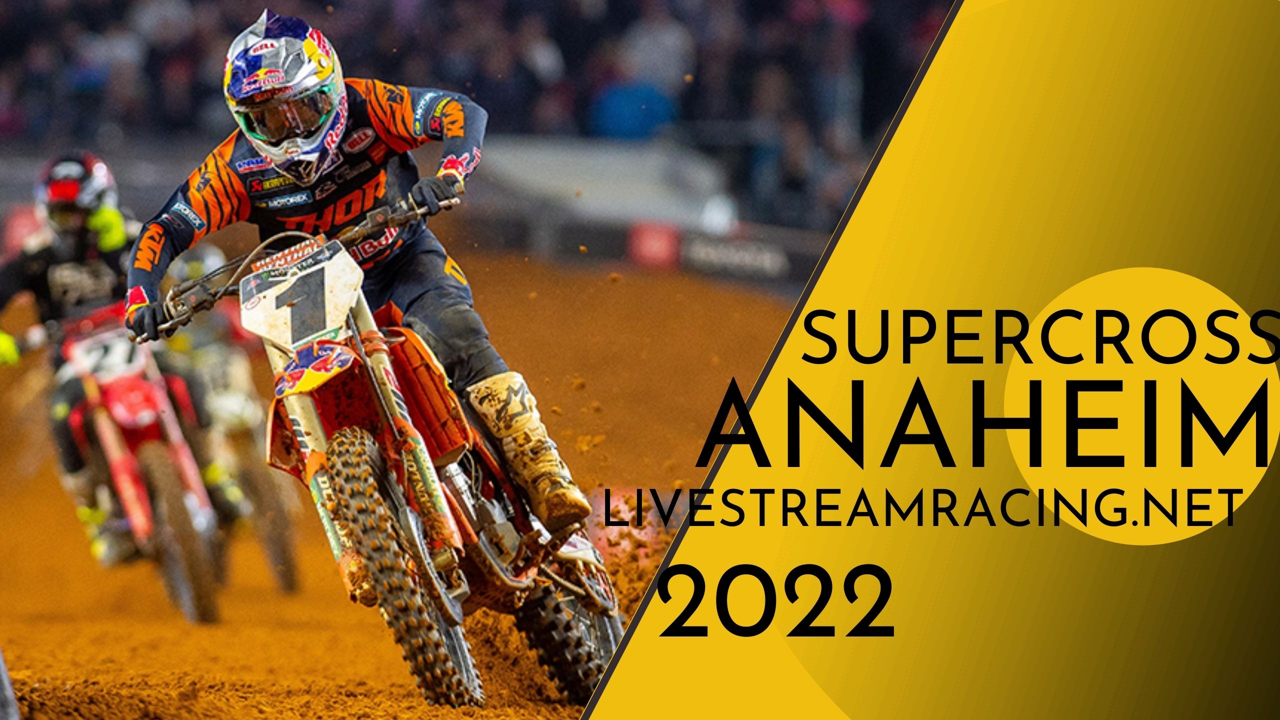 Supercross Anaheim 2022 Live Stream | Round 4 | Full Race Replay slider