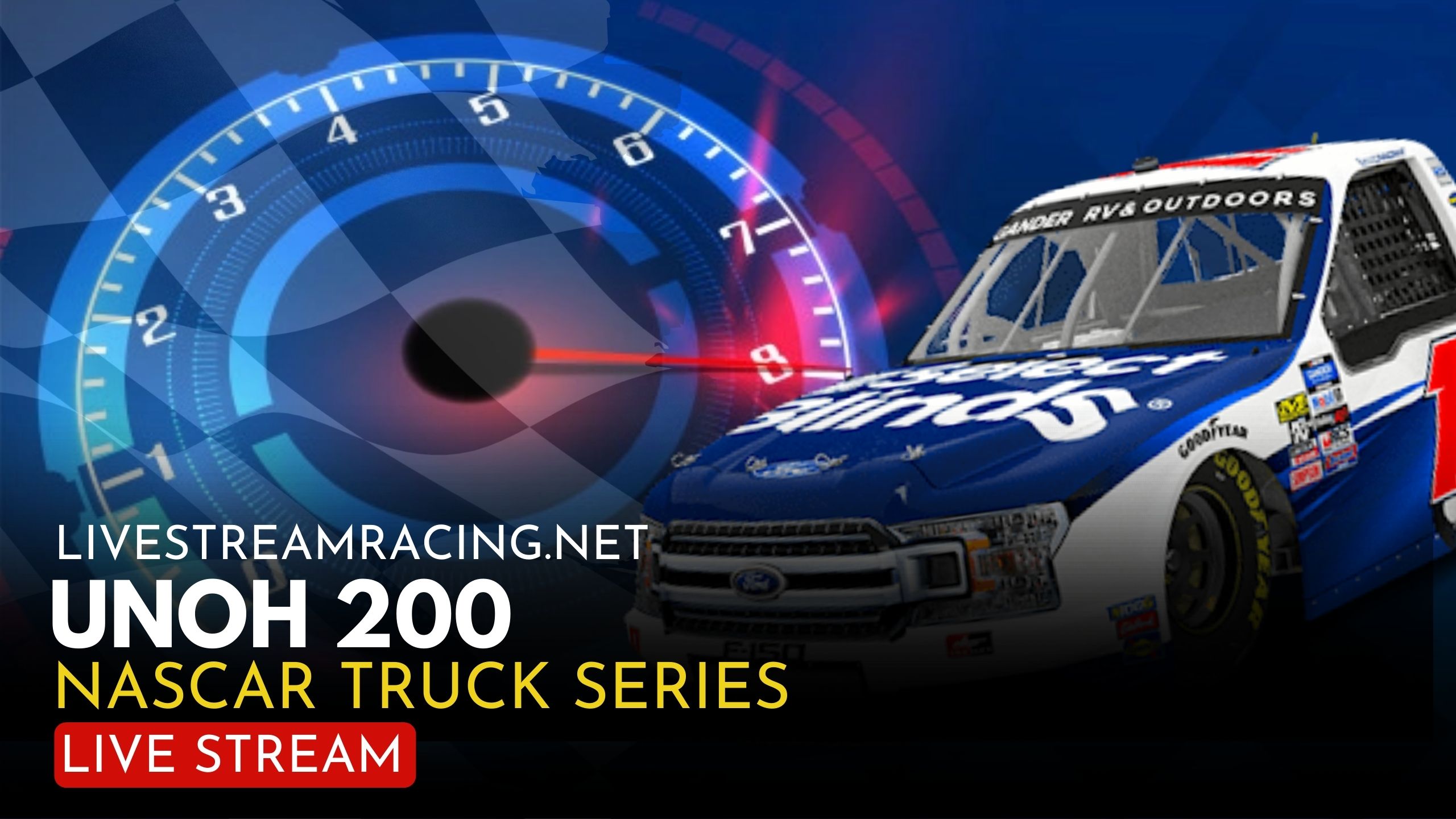 UNOH 200 Nascar Live Stream 2022 | Truck Series