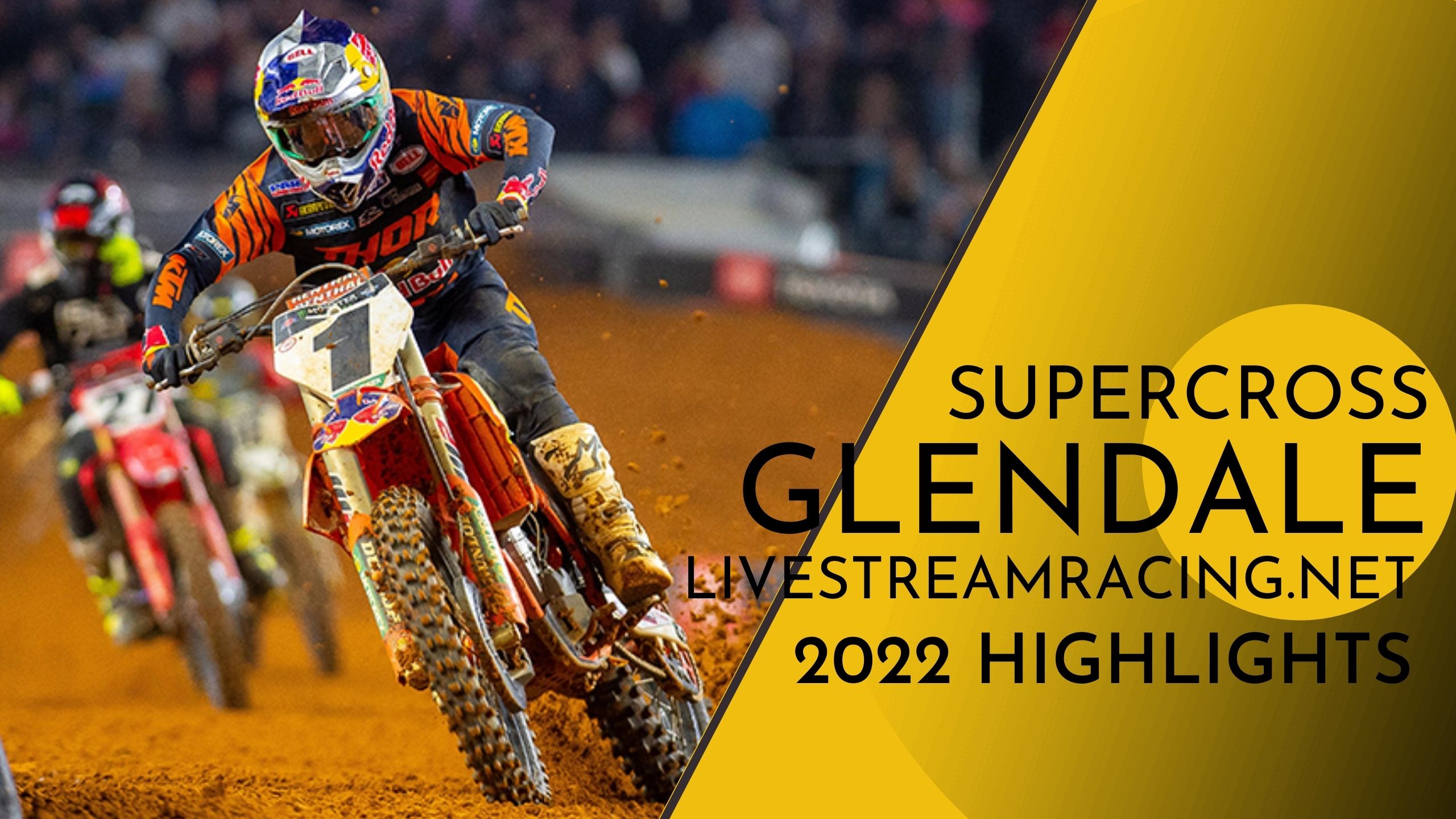 Supercross Glendale 2022 Highlights 250SX Round 4