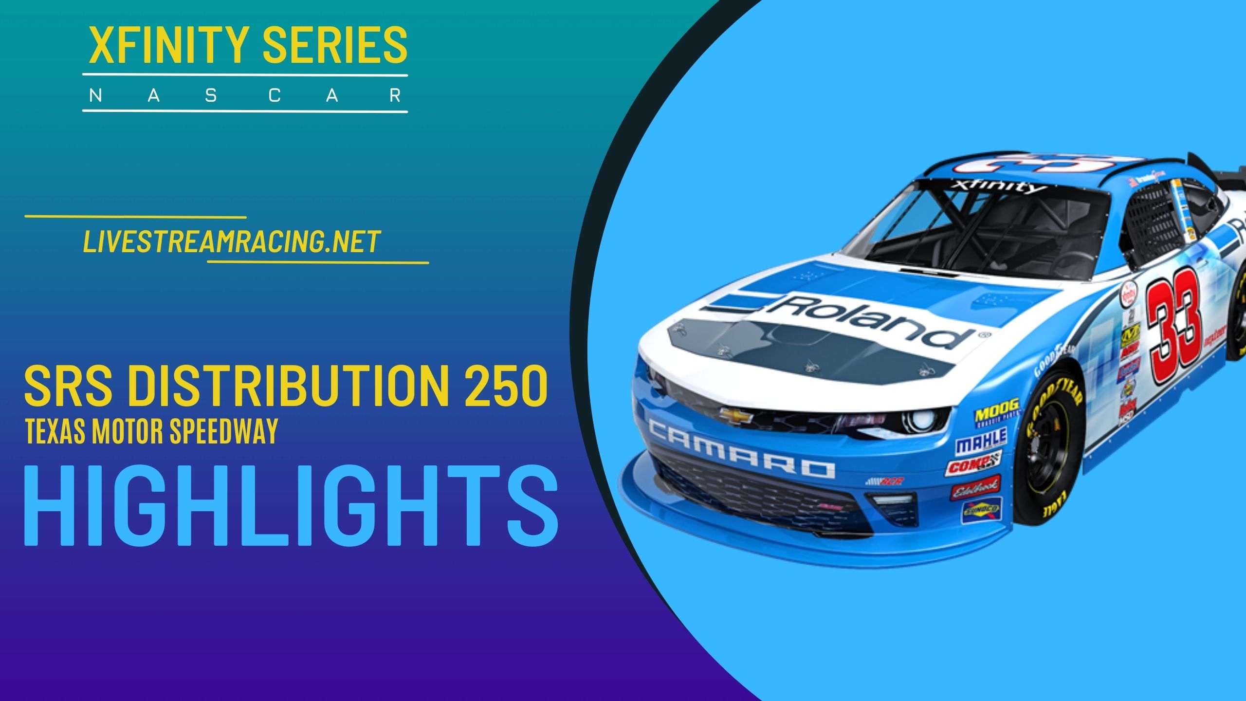 SRS Distribution 250 Nascar Highlights 2022 Xfinity Series