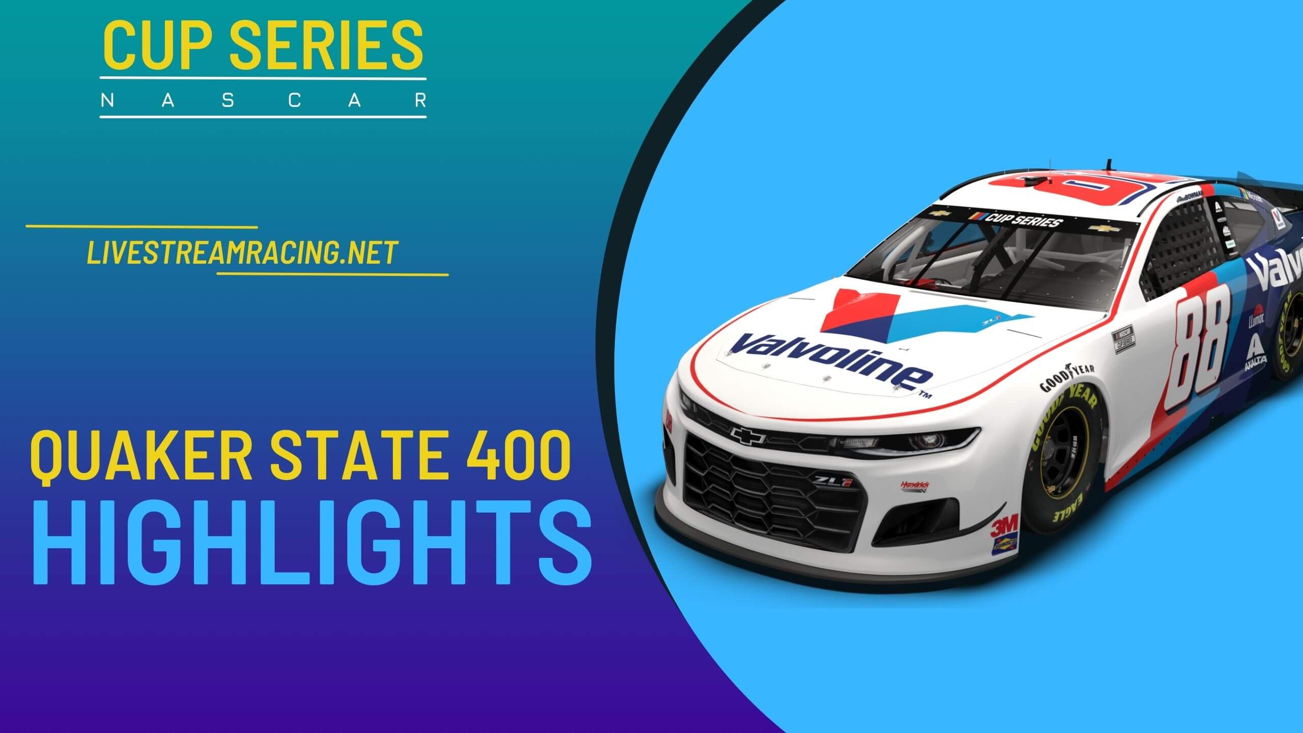 Quaker State 400 Nascar Highlights 2022 Cup Series