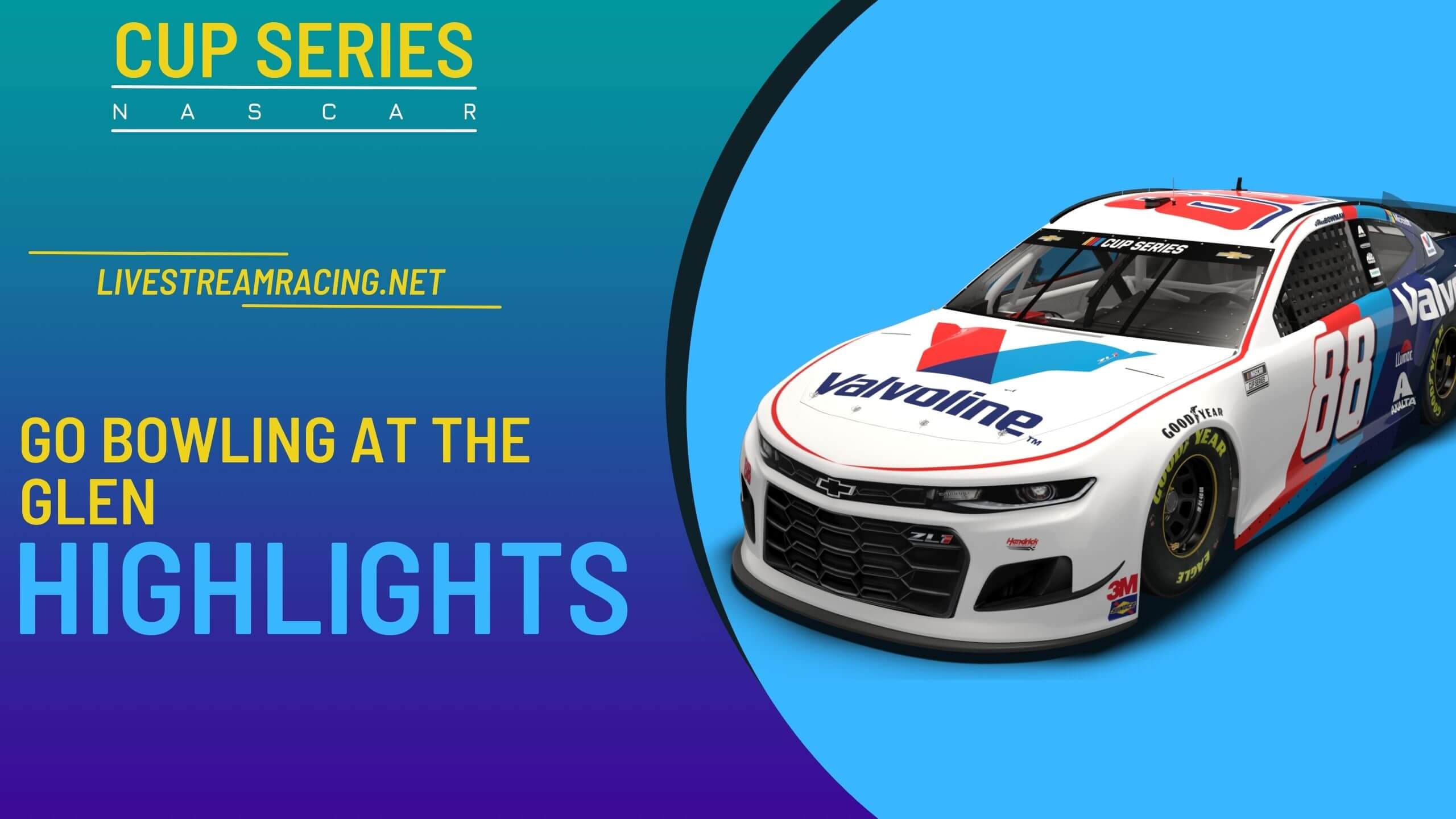 Go Bowling At The Glen Nascar Highlights 2022 Cup Series