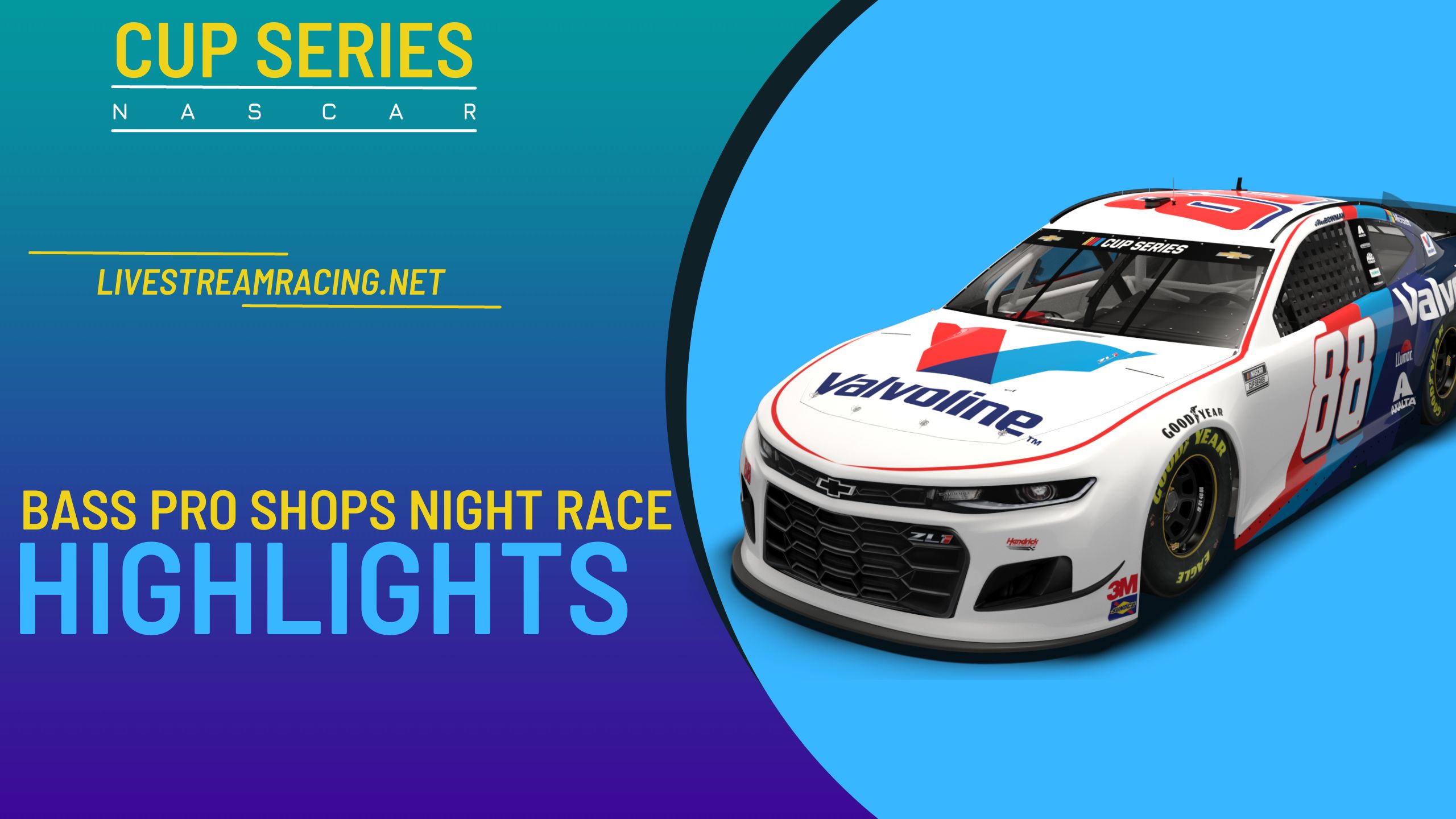 Bass Pro Shops Night Race Nascar Highlights 2022 Cup Series