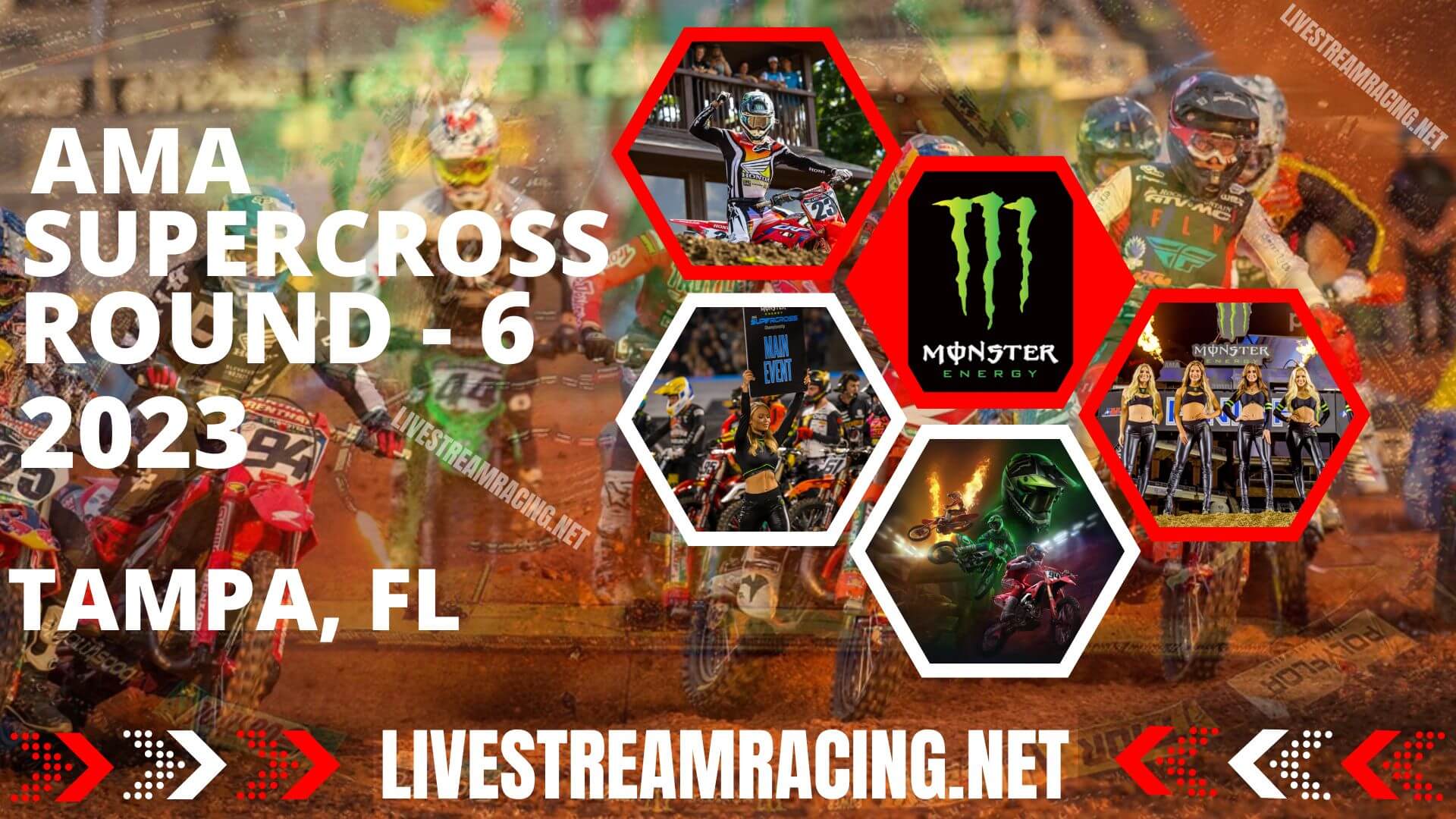Tampa Supercross Round 6 Live Stream 2023 | Full Race Replay