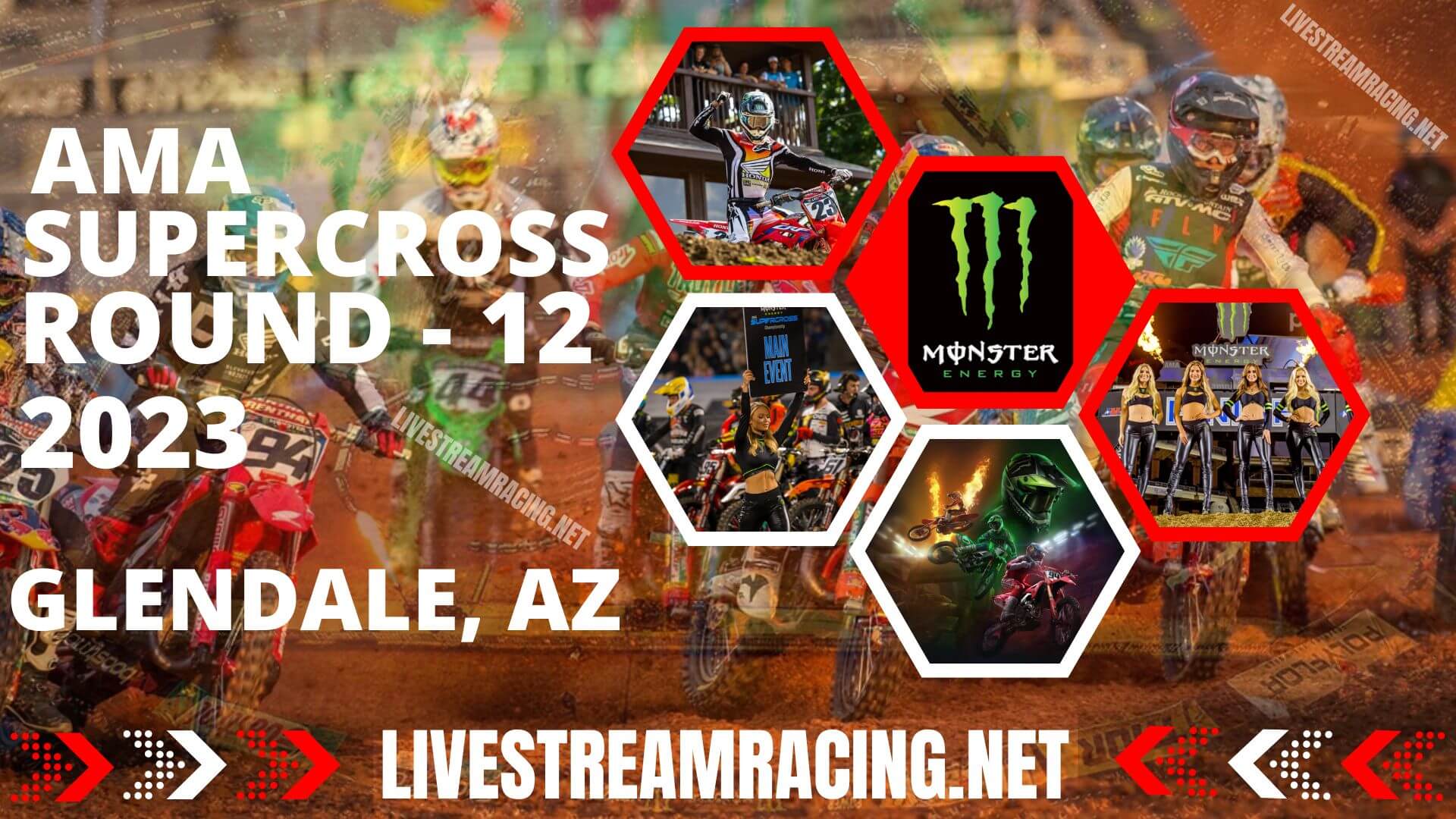 Glendale Supercross Round 12 Live Stream 2023 | Full Race Replay
