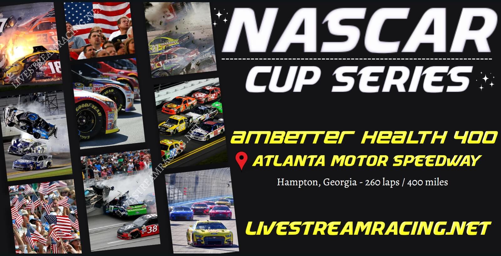 Nascar Cup Series Ambetter Health 400 Live Stream 2023 At Atlanta