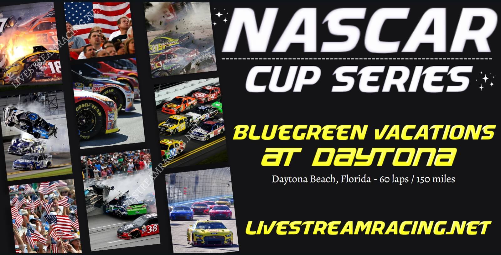 Nascar Cup Series Bluegreen Vacations Duel 1 Live Stream 2023 at Daytona