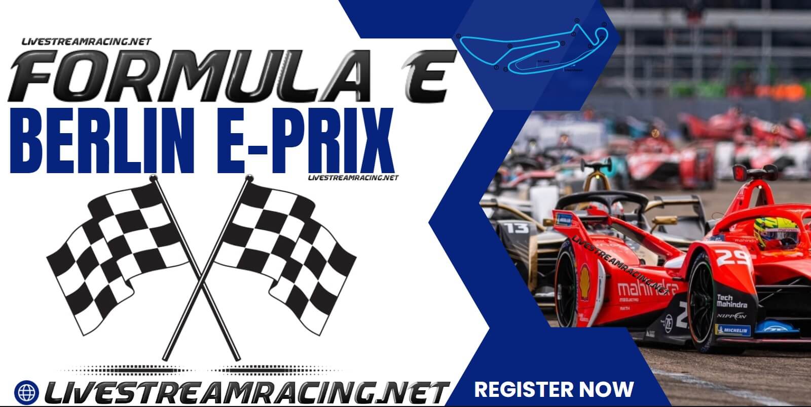 Berlin E-Prix Live Stream 2023 - RD 7 Formula E