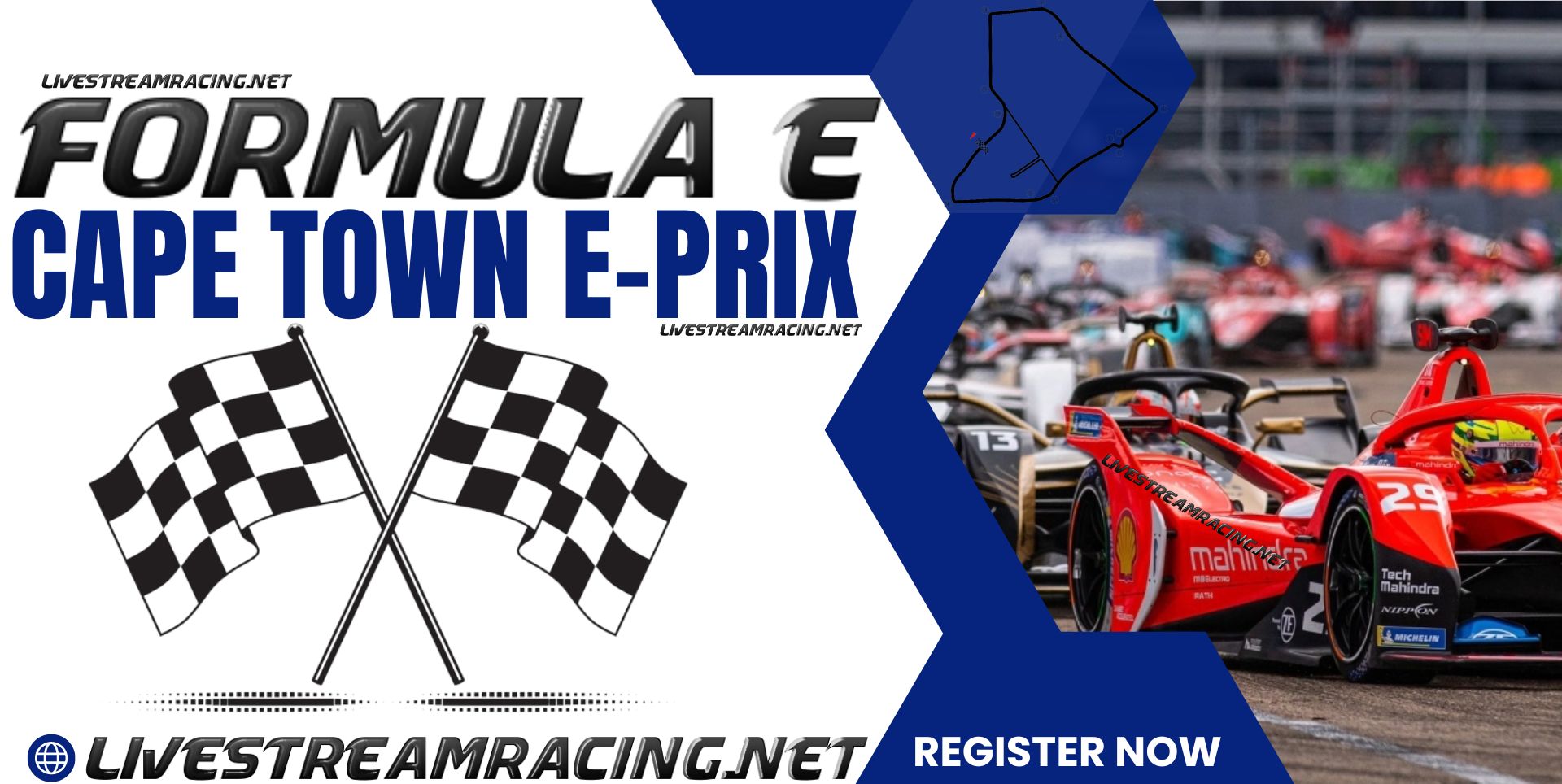 Cape Town E-Prix Live Stream 2023 - RD 5 Formula E