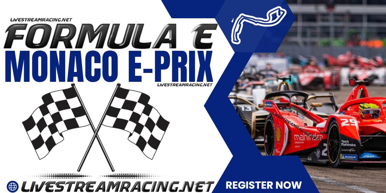 Monaco E-Prix Live Stream 2023 - RD 9 Formula E