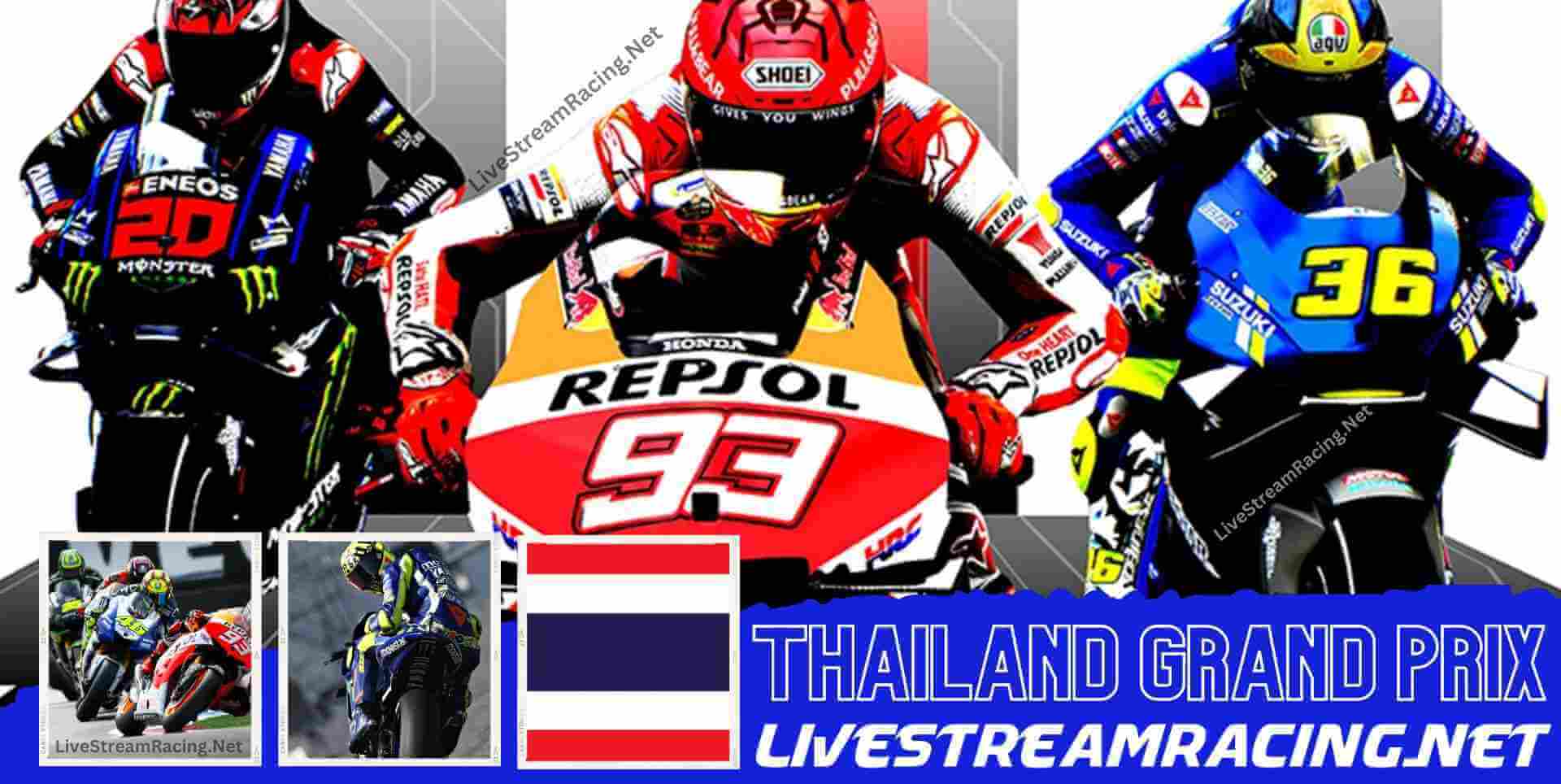 Thailand MotoGP 2023 Live Stream & Race Replay