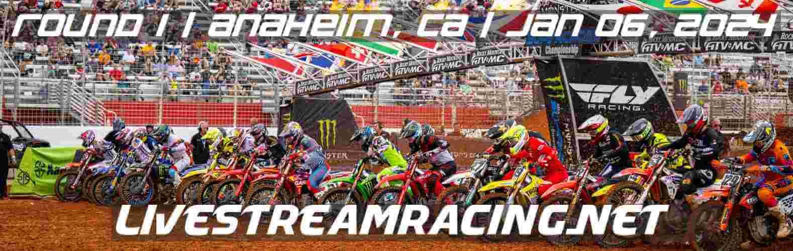 AMA Supercross Live Stream 2024 Anaheim Round 1